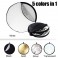 5-in-1 Collapsible Reflector Disc 60cm