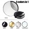 5-in-1 Collapsible Reflector Disc 80cm