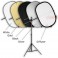 5-in-1 Collapsible Reflector Disc 90x120