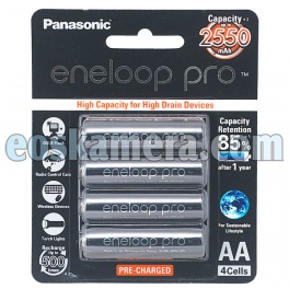 Panasonic Eneloop Pro AA 4 Cells