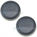 Rear & Body Cap Fuji FX